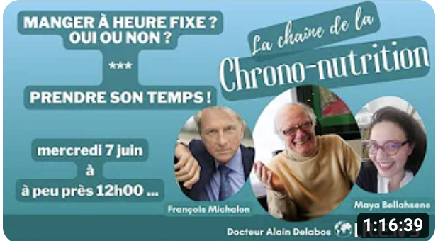 Manger à heure fixe ? oui ou non ? ... et prendre son temps !